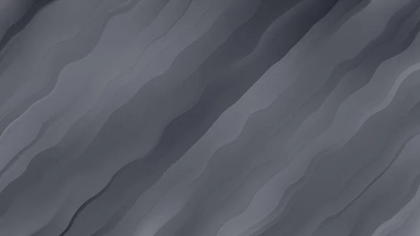 ダイナミック波状グレースケールモノクログラデーションパターン背景 — ストック写真