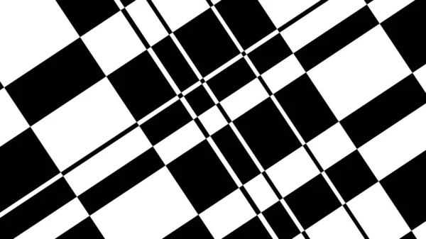 Black White Geometric Background Rotated Multi Size Rectangles — Stock Photo, Image