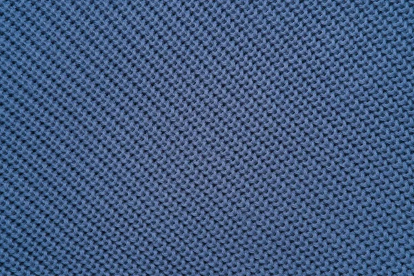 Blue Knit Cable Pattern Background — Stock Photo, Image