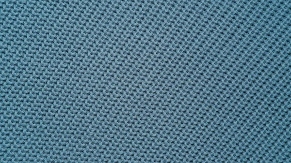 Blaues Strickkabel Muster Hintergrund — Stockfoto