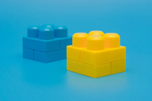 Heben Sie Sich Und Beachtenswertes Konzept Nahaufnahme Einer Gelben Lego — Stockfoto