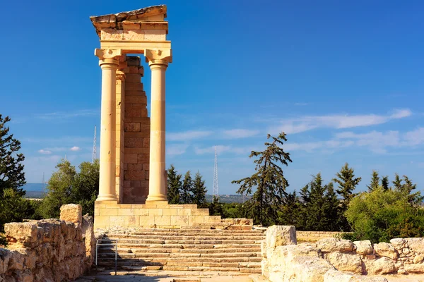 Храм Аполлона Хилата в Курионе, Лимассол, Кипр — стоковое фото