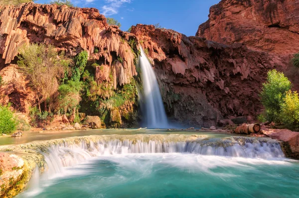 Havasu Falls Waterfall — Stock Photo, Image