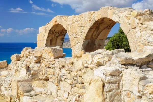 Arcos antiguos griegos ruina, Limassol, Chipre —  Fotos de Stock