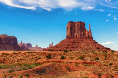 Monument valley, günbatımı, utah, ABD