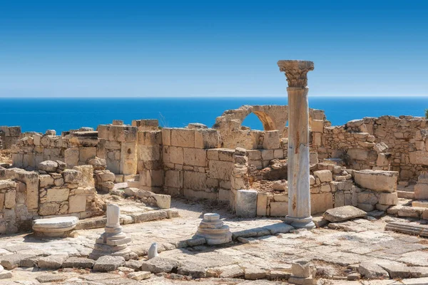 Kyperské Zříceniny Starověké Kourion Limassol District — Stock fotografie
