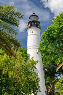 Deniz feneri Key West ve Gardiyan'ın çeyrek Müzesi.