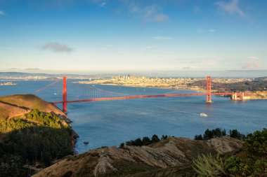 San Francisco 'daki Golden Gate Köprüsü