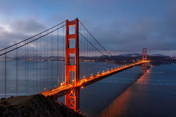 Golden gate, san francisco, Kalifornie, usa. — Stock fotografie