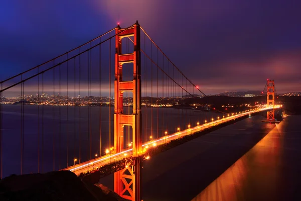 Ponte portão dourado — Fotografia de Stock