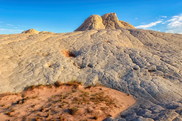 Formação de rochas de arenito no White Pocket, Paria Plateau — Fotografia de Stock