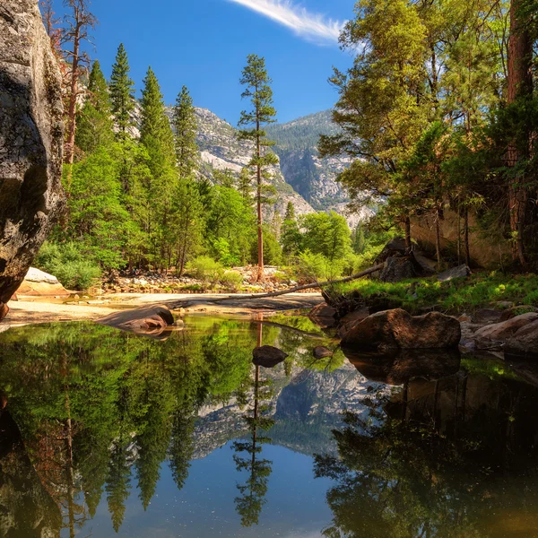 ヨセミテ国立公園、カリフォルニア州の美しい風景 — ストック写真