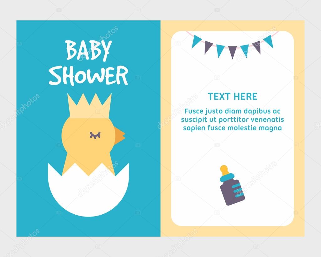 baby shower invitation card