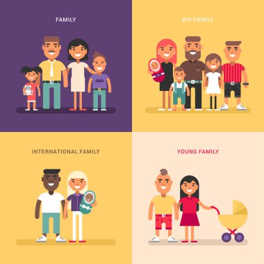 Aile konsepti. Aile yapısı, büyüklüğü, üyeleri