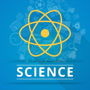 Eğitim için düz tasarım konsepti simgeler. vektör çizim