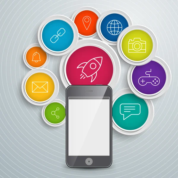 vektör soyut Infographic tasarımı. iş akışı düzeni şablonu