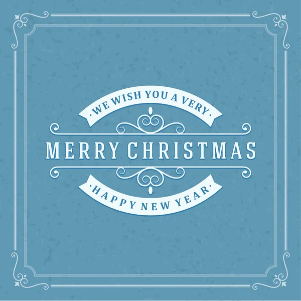Natal decoração de ornamento cartão postal fundo. Ilustração vetorial Eps 10. Feliz Ano Novo mensagem, Feliz Natal desejo . — Vetor de Stock