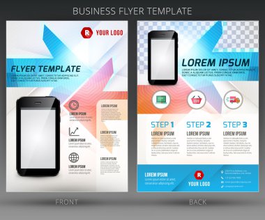 tasarlamak vektör iş el ilanı broşür şablonu