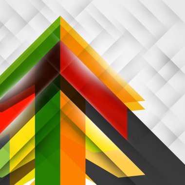 teknoloji futuristik geometrik şekiller arka plan soyut