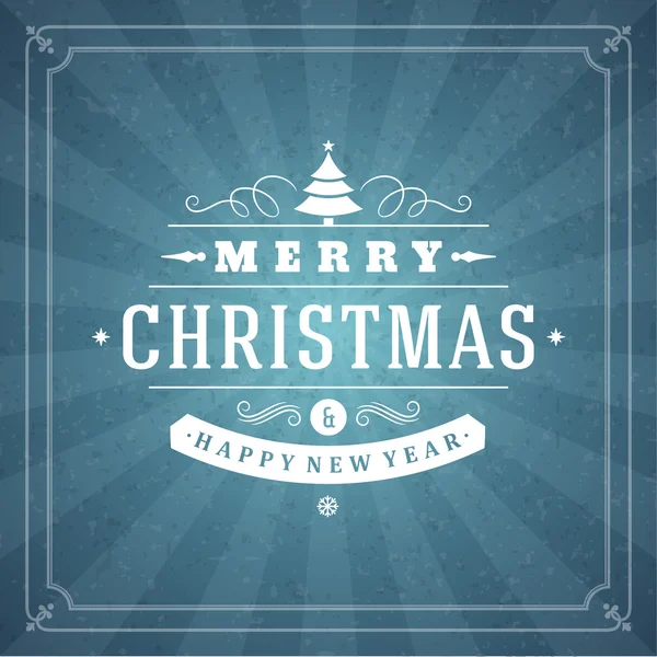 Natal decoração de ornamento cartão postal fundo. Ilustração vetorial Eps 10. Feliz Ano Novo mensagem, Feliz Natal desejo . —  Vetores de Stock