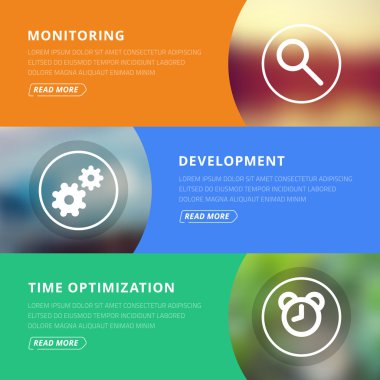 Düz tasarım konsepti