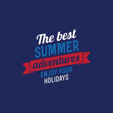 Retro yaz vintage etiket koyu arka plan üzerinde. tropik cennet, beach tatil, macera ve seyahat