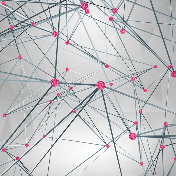 Wireframe Polygonal Element. Abstract Background with Diamonds — Stock Illustration Wireframe Polygonal Element. Abstract Background with Diamonds Vector Graphics