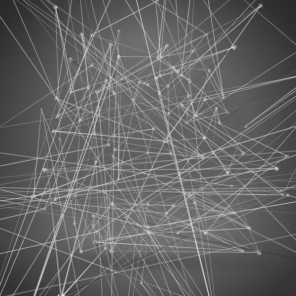 Elemento poligonal Wireframe. Fondo abstracto con diamantes — Archivo Imágenes Vectoriales