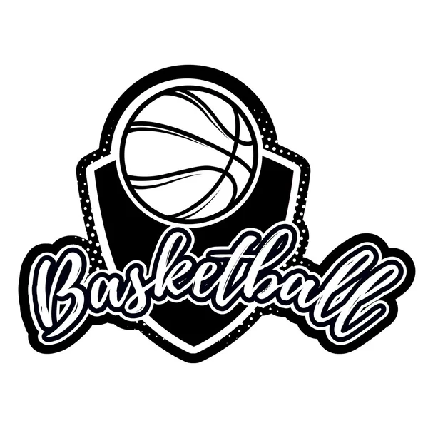 Streetball logo sada — Stockový vektor