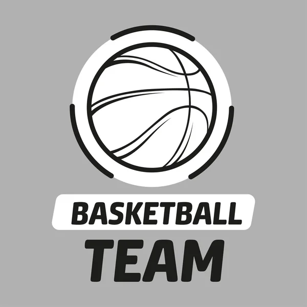 Emblema de basquete —  Vetores de Stock