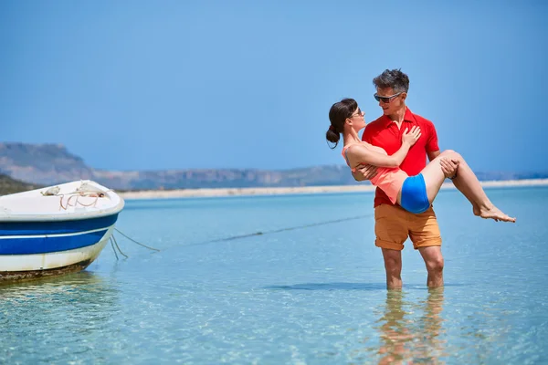 Par i havet — Stockfoto