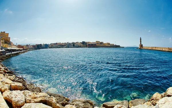 Bahía de Chania — Foto de Stock