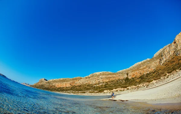 Balos Strand, Beton — Stockfoto