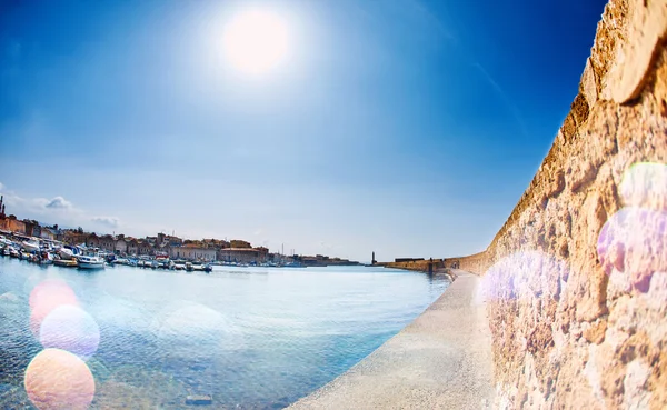 Bahía de Chania — Foto de Stock