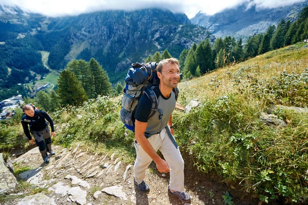 登山的人 — 图库照片