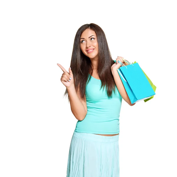 Young sun-tanned woman — Stock Photo, Image