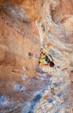 kaya tırmanma uçurumdan