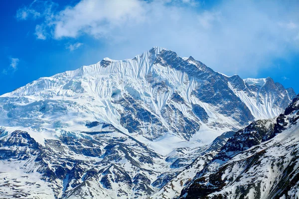 Snow capped mountains. — Stock Photo, Image