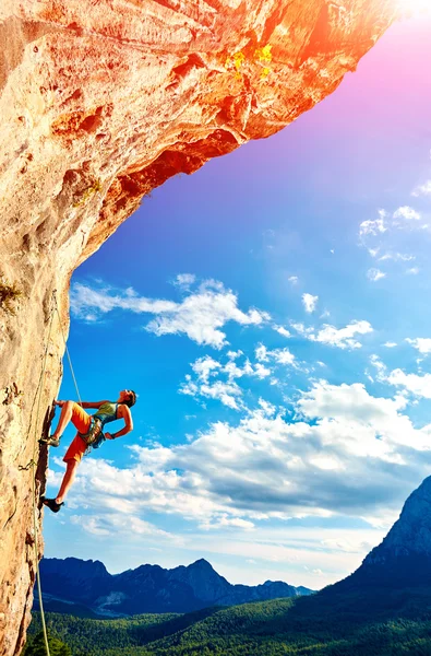 kaya tırmanma uçurumdan