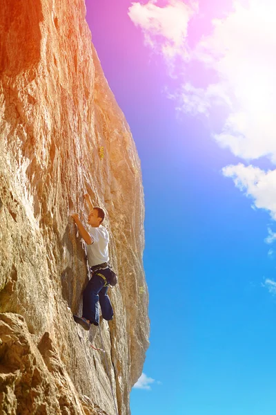 kaya tırmanma uçurumdan