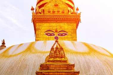 İpucu bir Budist tapınağı