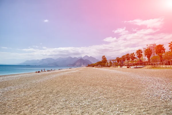 Empty beach — Stock Photo, Image