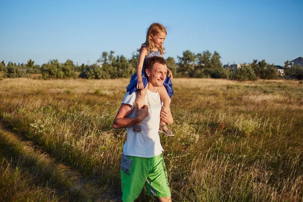 Aile alanında — Stok fotoğraf