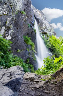 Sanabria dağlarında şelale, Zamora