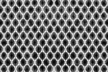 Birçok gümüş geometrik detay, kozmik yansımalar, zincir halkalar, metal kafes, köşeler ve kareler, duvar dekorasyonu içeren üç boyutlu soyut minimalizm..