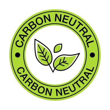 CO2 enerji monoksit karbon ekoloji arka plan etiketi kavramı.