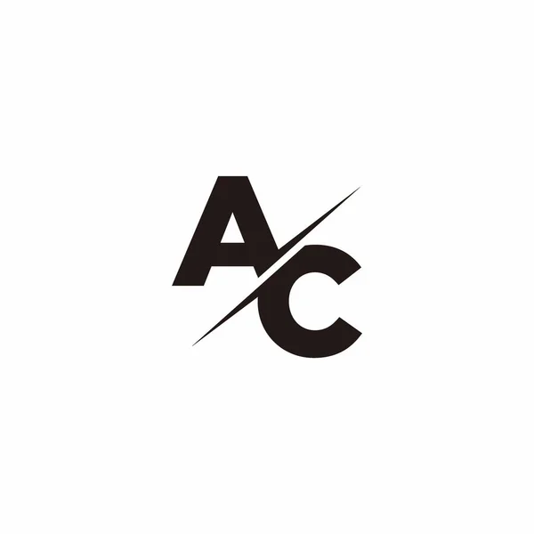 Logo Harfi Monogramı / Modern logo tasarımları Siyah Renk ve Beyaz arkaplan üzerine şablon