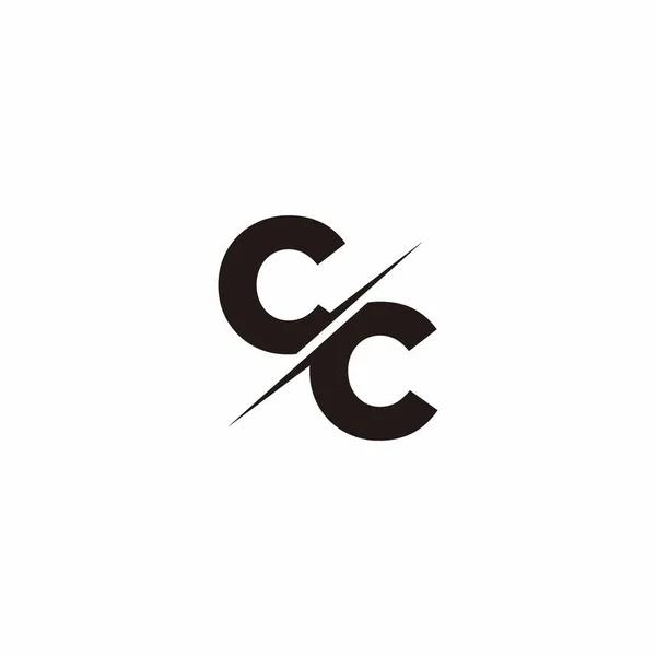 Logo Harfi Monogramı / Modern logo tasarımları Siyah Renk ve Beyaz arkaplan üzerine şablon