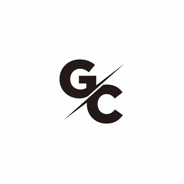 Logo Harfi Monogramı / Modern logo tasarımları Siyah Renk ve Beyaz arkaplan üzerine şablon