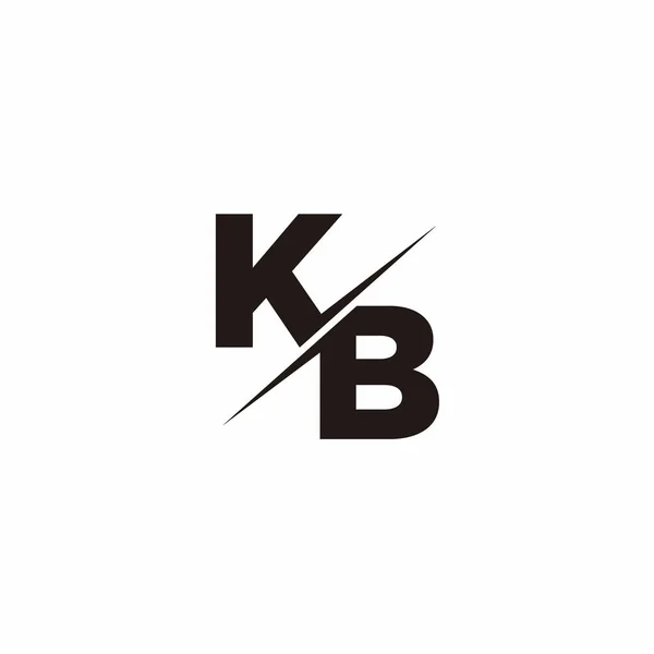 Logo Harfi Monogramı / Modern logo tasarımları Siyah Renk ve Beyaz arkaplan üzerine şablon